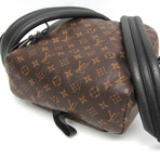 Louis Vuitton // Monogram-Coated Canvas + Leather Palm Springs Sporty Backpack // Monogram Brown + Noir // Pre-Owned