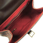 Louis Vuitton // Damier-Coated Canvas + Leather Soho Backpack // Damier Ebene // Pre-Owned