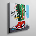 Virgil Street I by NUWARHOL™ (18"H x 18"W x 1.5"D)