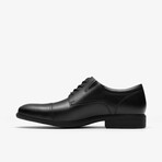 Steadwell Cap // Cap-Toe Derby // Black Leather (US: 11)
