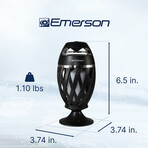 Outdoor Flame Lamp with Bluetooth Speaker // 2 Pack