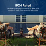 Outdoor Flame Lamp with Bluetooth Speaker // 2 Pack