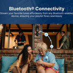 Outdoor Flame Lamp with Bluetooth Speaker // 2 Pack