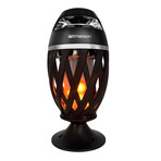 Outdoor Flame Lamp with Bluetooth Speaker // 2 Pack