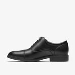 Steadwell Ox // Oxford // Black Leather (US: 11)
