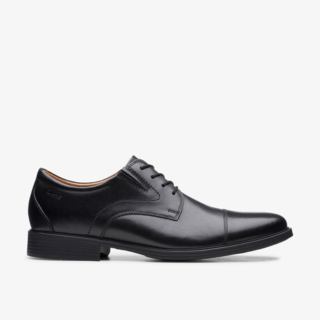Whiddon Cap // Cap-Toe Oxford // Black Leather (US: 7)