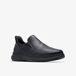 Mullan Step // Slip-On Loafer // Black Leather (US: 11.5)