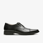 Tilden Cap // Cap-Toe Oxford // Black Leather (US: 7)