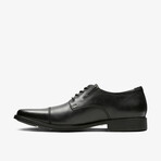 Tilden Cap // Cap-Toe Oxford // Black Leather (US: 7)