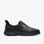 Mullan Step // Slip-On Loafer // Black Leather (US: 11.5)