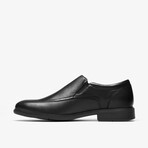 Steadwell Step // Slip-On Dress Shoe // Black Leather (US: 11.5)