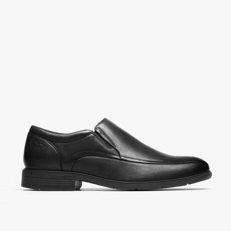 Steadwell Step // Slip-On Dress Shoe // Black Leather (US: 7)