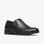 Steadwell Step // Slip-On Dress Shoe // Black Leather (US: 11.5)