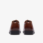 Steadwell Cap // Cap-Toe Derby // Dark Tan Leather (US: 10)