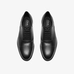 Steadwell Ox // Oxford // Black Leather (US: 11)