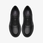 Craftwell Lace // Derby // Black Leather (US: 8)