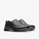Cotrell Step // Slip-On Loafer // Black Oily Leather (US: 8)
