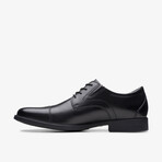 Whiddon Cap // Cap-Toe Oxford // Black Leather (US: 7)