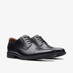 Whiddon Cap // Cap-Toe Oxford // Black Leather (US: 7)