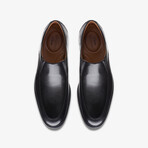 Whiddon Step // Slip-On Loafer // Black Leather (US: 10.5)