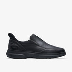 Mullan Step // Slip-On Loafer // Black Leather (US: 11.5)