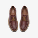 Weltridge Moc // Moc Toe Slip-On // Dark Tan Leather (US: 8.5)