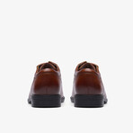 Steadwell Cap // Cap-Toe Derby // Dark Tan Leather (US: 10)