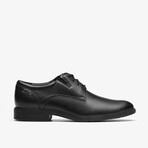 Steadwell Lace // Derby // Black Leather (US: 9.5)