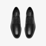 Steadwell Lace // Derby // Black Leather (US: 9.5)