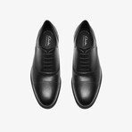 Steadwell Ox // Oxford // Black Leather (US: 11)