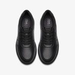 Craftwell Lace // Derby // Black Leather (US: 8)