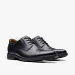 Whiddon Cap // Cap-Toe Oxford // Black Leather (US: 7)