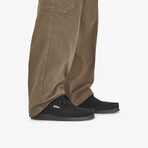 Wallabee // Moccasin // Black Suede (US: 8)