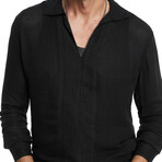 Paul // Popover Shirt // Black (XS)
