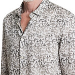 Ross // Long Sleeve Sport Shirt // Grey Mist (XS)