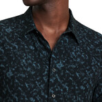 Tara // Sport Shirt – Regular Collar // Oiled Blue (XS)