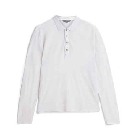 Presidio // Easy Fit — Long Sleeve Polo // Grey Mist (S)