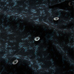 Tara // Sport Shirt – Regular Collar // Oiled Blue (XS)