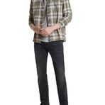 Stanton // Long Sleeve Reversible Sport Shirt // Dark Moss (S)