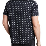 Loren // Short Sleeve Sport Shirt // Black Multi (XS)