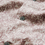 Danny // Jungle Print Camp Collar Shirt // Mauvewood (XS)