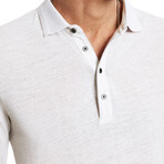 Presidio // Easy Fit — Long Sleeve Polo // Grey Mist (S)