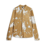 Madera // Regular Fit — Long Sleeve Sport Shirt // Mustard (L)