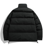 High Neck Puffer Jacket // Black (S)