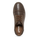 Ike // Cap Toe Oxford // Brown (US: 12)