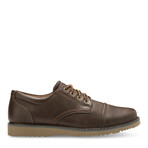 Ike // Cap Toe Oxford // Brown (US: 12)