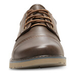 Ike // Cap Toe Oxford // Brown (US: 12)