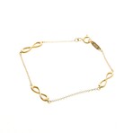 Tiffany & Co. // 18k Rose Gold Infinity Endless Bracelet // 6.1" // Store Display
