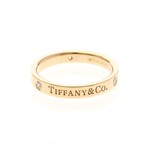 Tiffany & Co. // 18k Rose Gold Flat Diamond Ring // Ring Size: 6 // Store Display