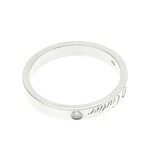 Cartier // Platinum C De Cartier Diamond Ring // Ring Size: 8 // Store Display